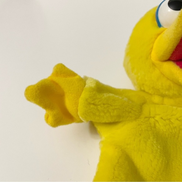 Vintage 1996 Jim Henson Sesame Street Big Bird 8" Hand Puppet Plush Tyco - Picture 6 of 16